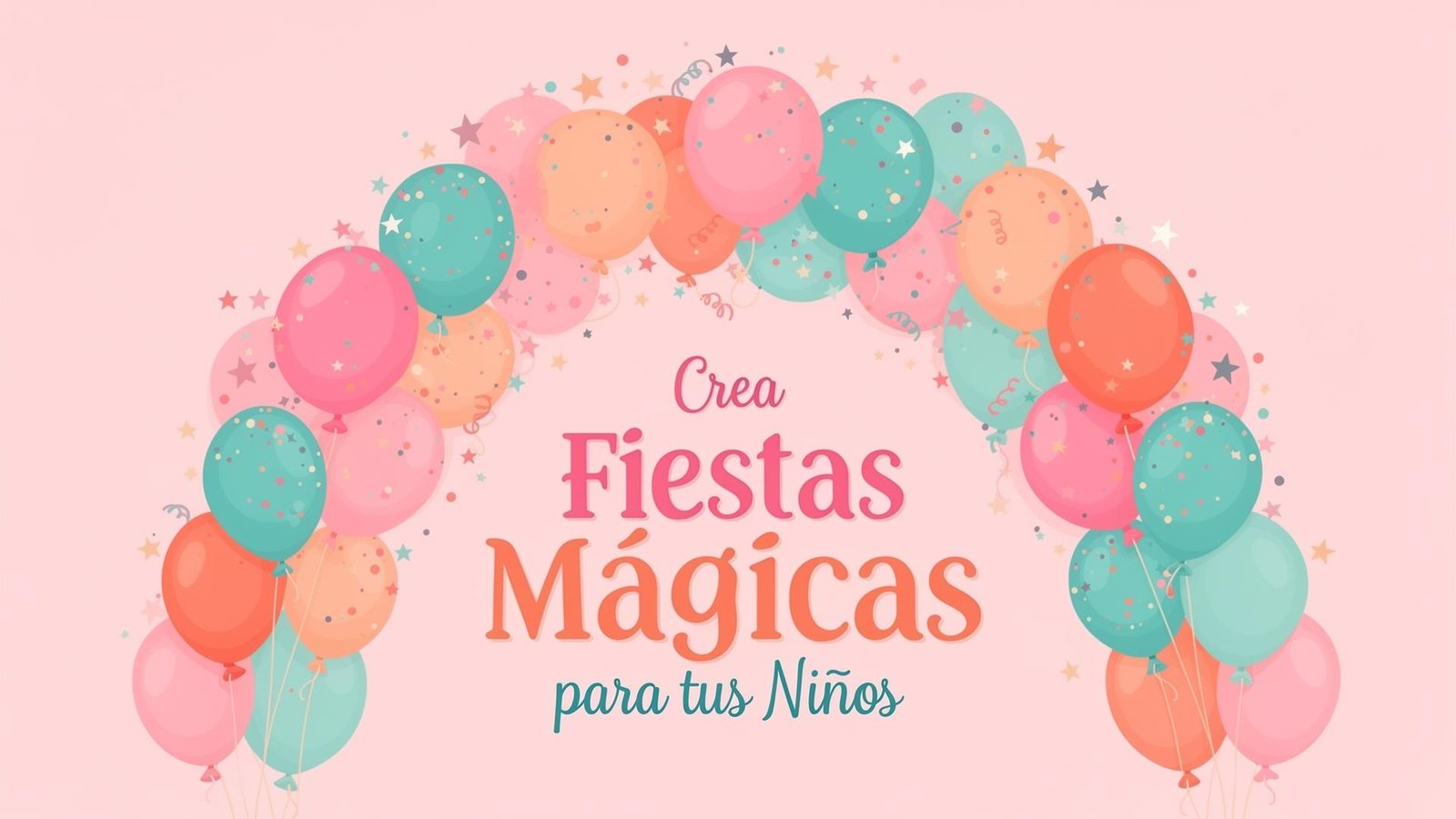 Crea fiestas mágicas para tus niños